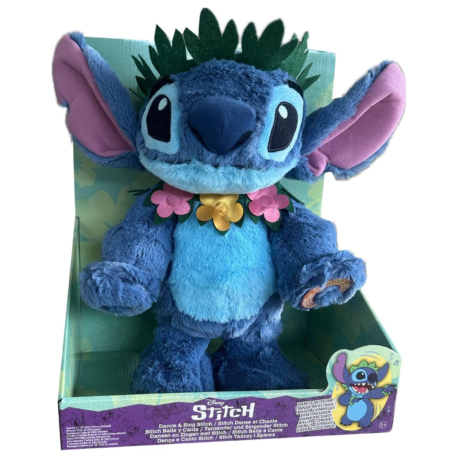 Lilo & Stitch Plüschfigur mit Tanz und Sing Funktion Stitch 38 cm Produktfoto