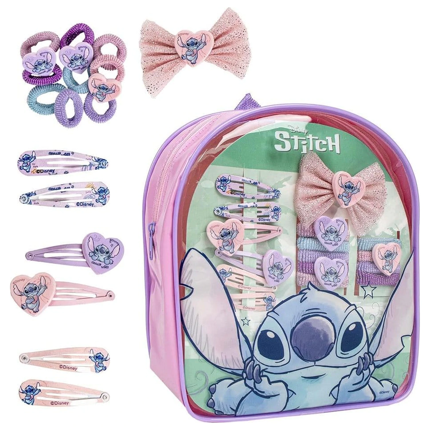 Lilo & Stitch Beauty Set mit Rucksack Produktfoto