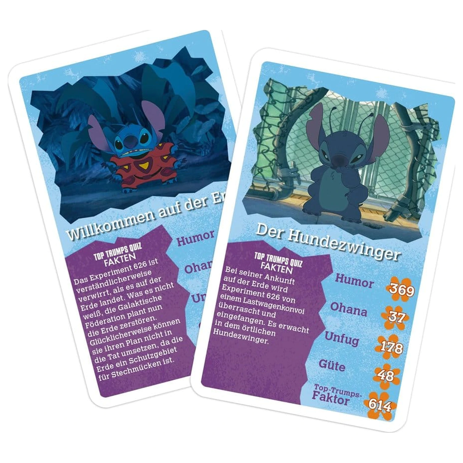 Lilo & Stitch Kartenspiel Top Trumps *Deutsche Version* Produktfoto