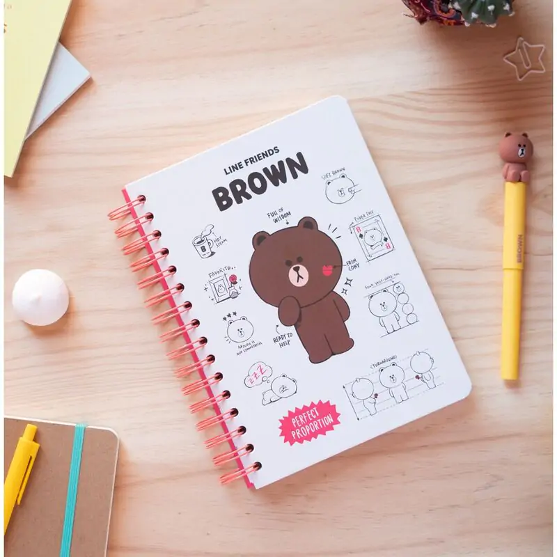 Line Friends A5 Notizbuch termékfotó