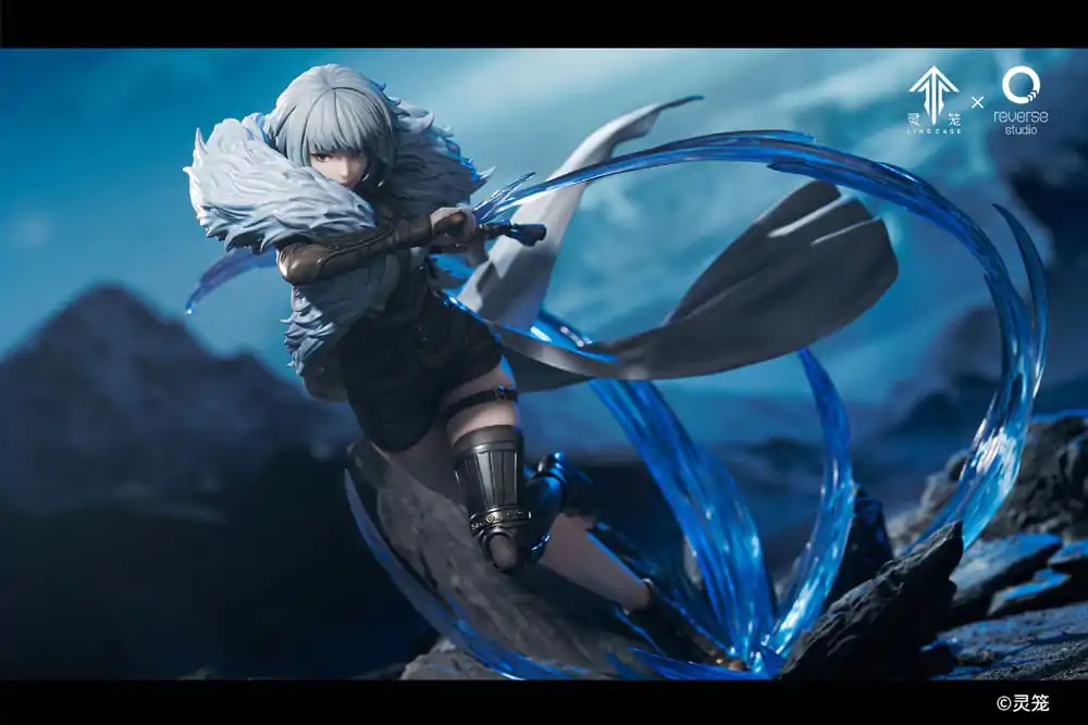 Ling Cage: Incarnation Statue 1/7 Bai Yuekui 25 cm Produktfoto