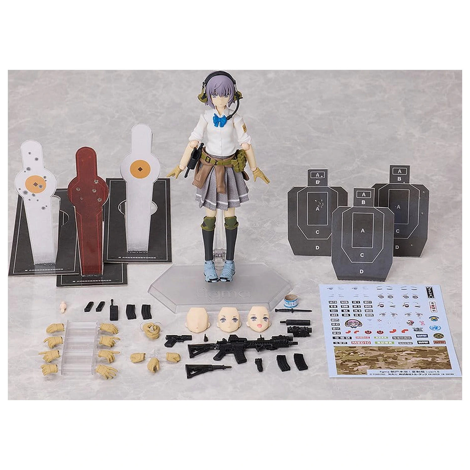 Little Armory figma Actionfigur Miyo Asato: Summer Uniform ver. 1.5 13 cm Produktfoto