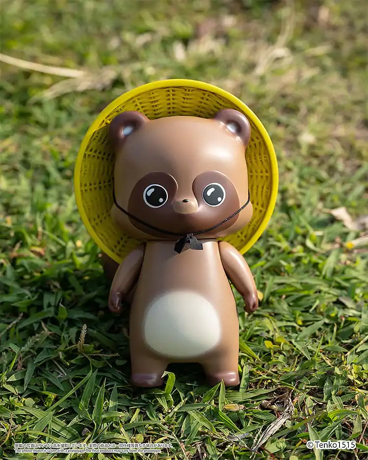 Little Fox with Two Tails Vinylfigur Chibi Creature Ponkichi 15 cm Produktfoto