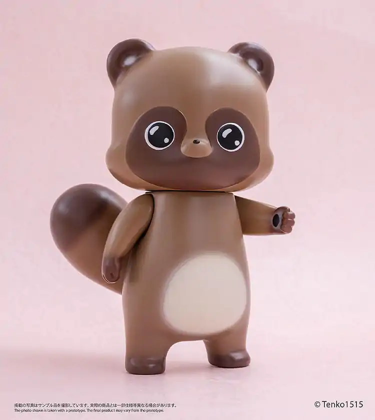 Little Fox with Two Tails Vinylfigur Chibi Creature Ponkichi 15 cm Produktfoto