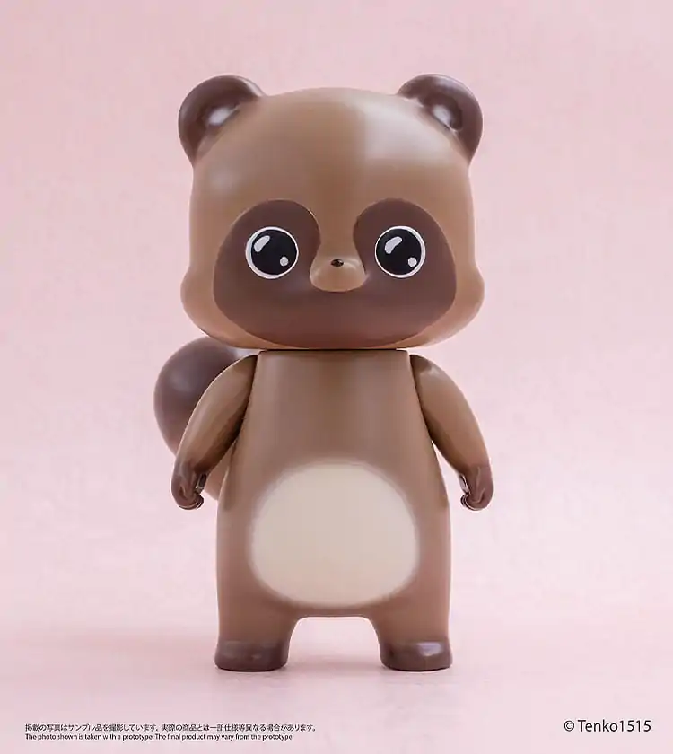 Little Fox with Two Tails Vinylfigur Chibi Creature Ponkichi 15 cm Produktfoto