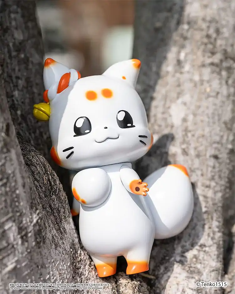 Little Fox with Two Tails Vinyl Figur Chibi Creature Tenko 15 cm Produktfoto