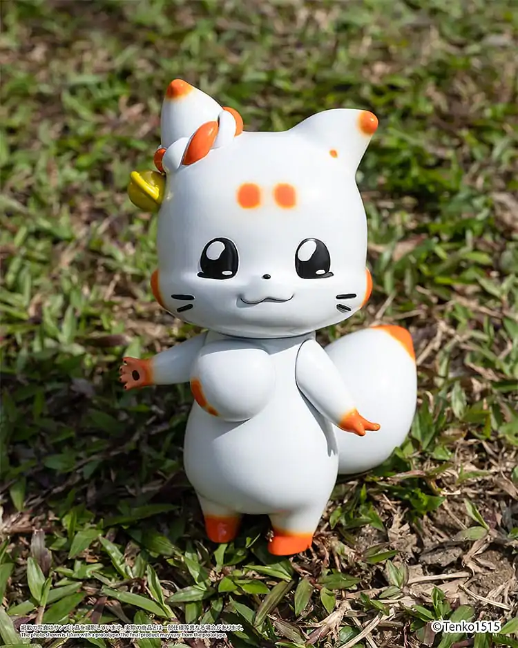 Little Fox with Two Tails Vinyl Figur Chibi Creature Tenko 15 cm Produktfoto