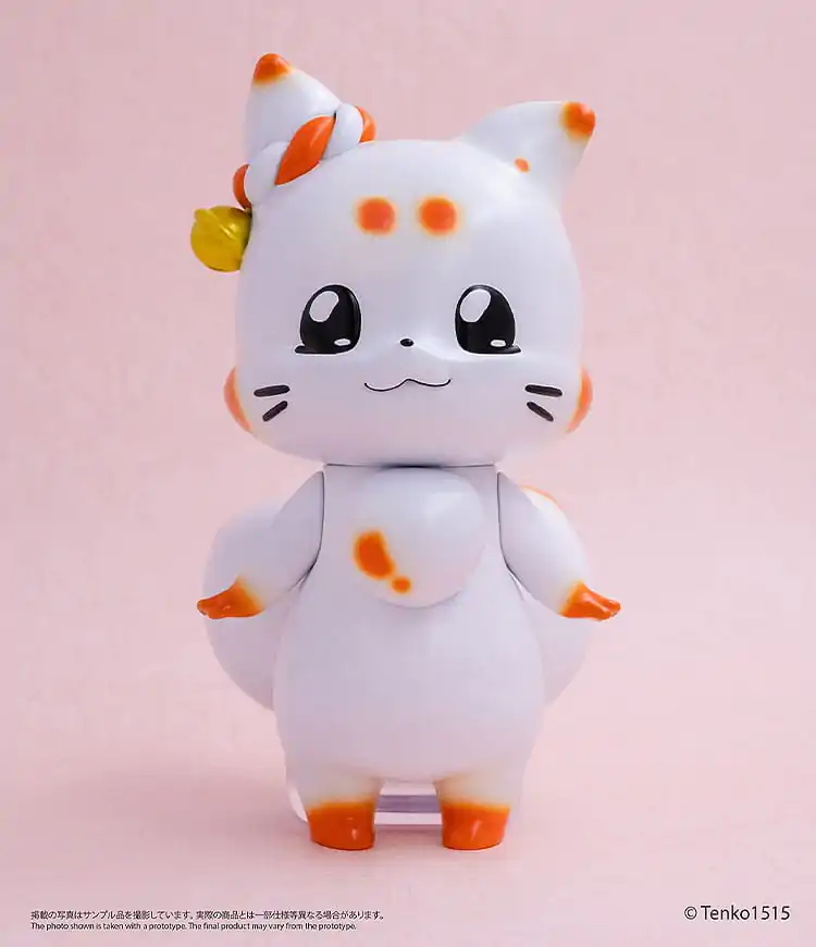 Little Fox with Two Tails Vinyl Figur Chibi Creature Tenko 15 cm Produktfoto