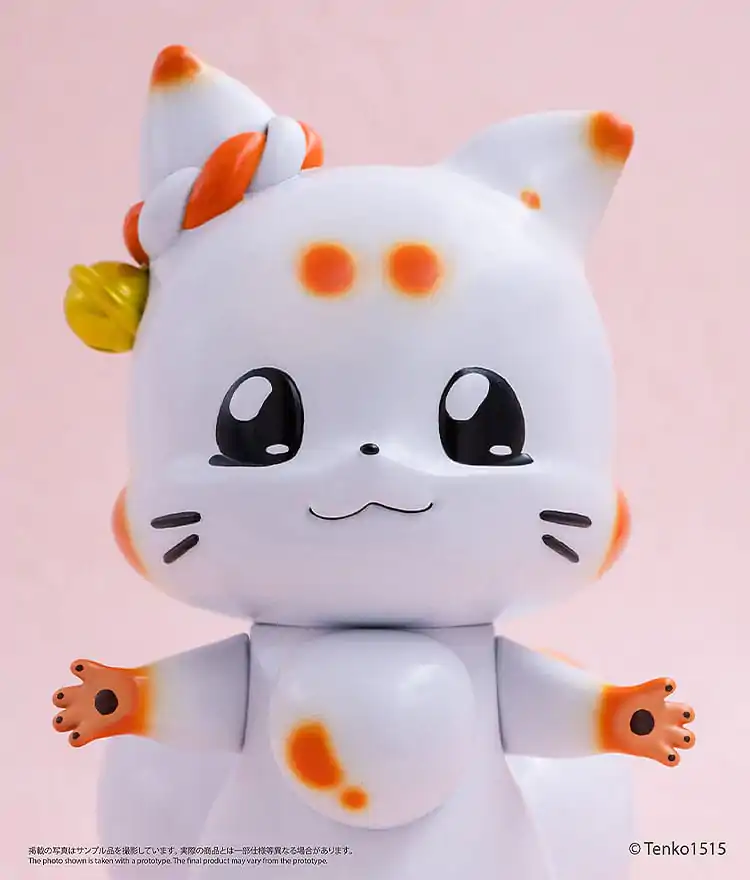 Little Fox with Two Tails Vinyl Figur Chibi Creature Tenko 15 cm Produktfoto
