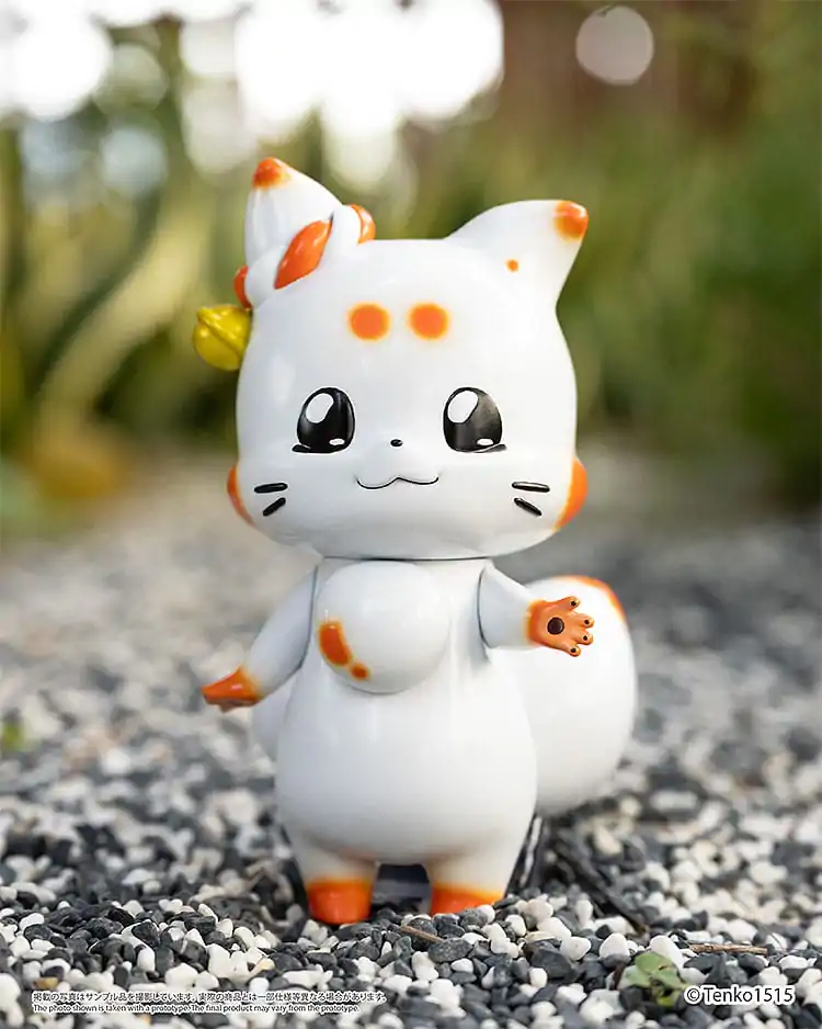 Little Fox with Two Tails Vinyl Figur Chibi Creature Tenko 15 cm Produktfoto