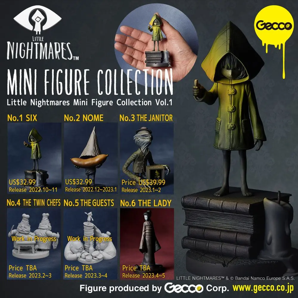 Little Nightmares Mini Figur Collection PVC Statue The Janitor 10 cm Produktfoto