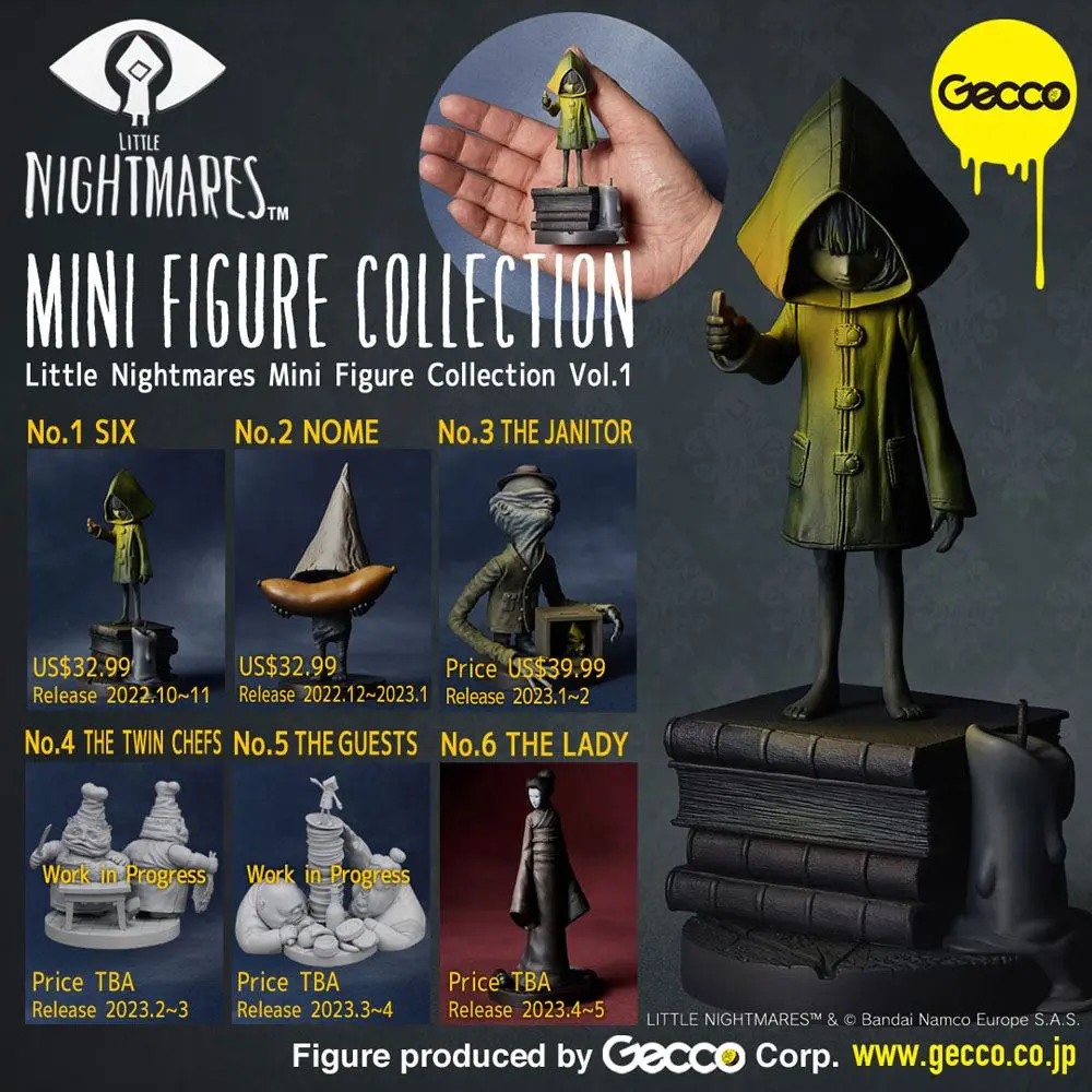 Little Nightmares Mini Figur Collection PVC Statue The Janitor 10 cm Produktfoto