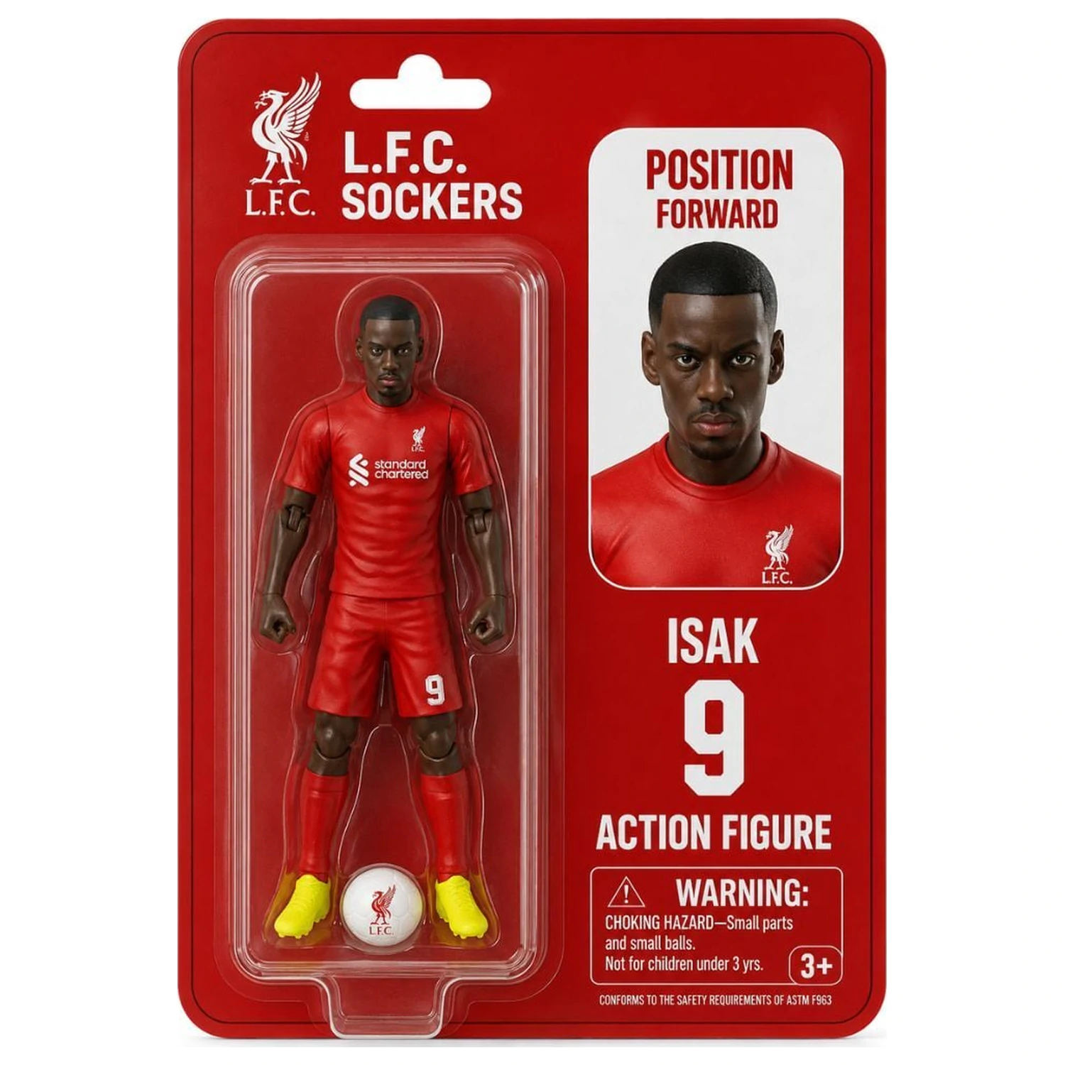 Liverpool F.C. Isak Action-Figur 10cm Produktfoto