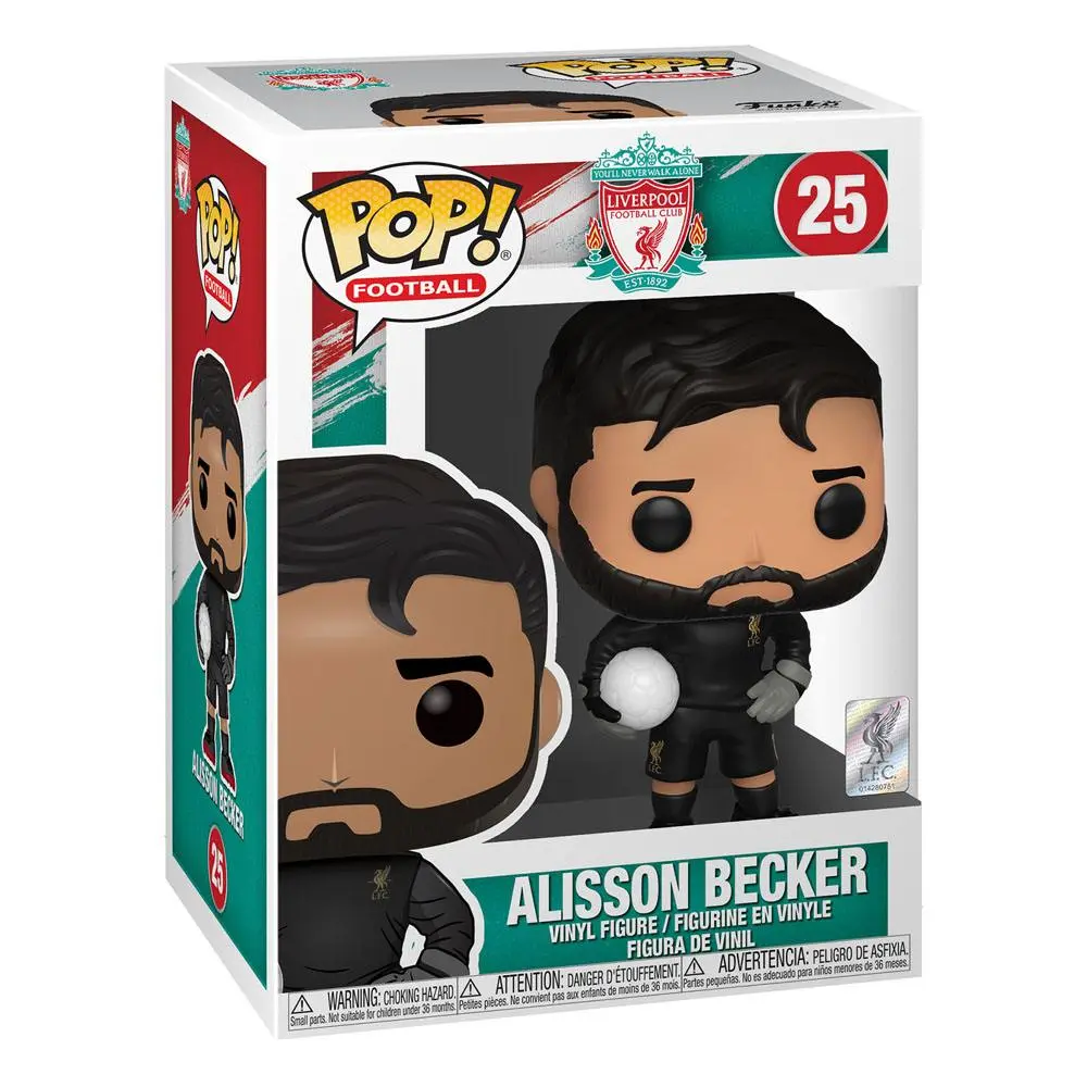 Liverpool F.C. POP! Football Vinyl Figur Alisson Becker 9 cm Produktfoto