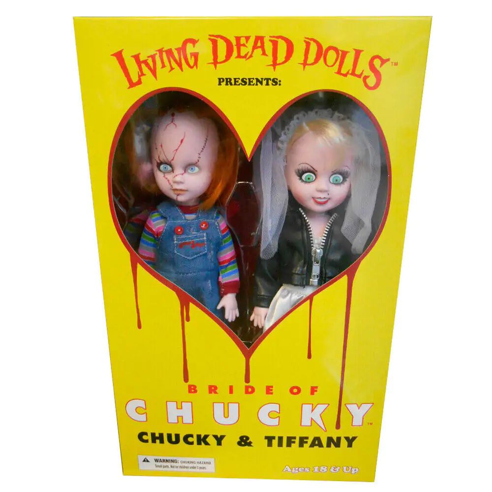 Living Dead Dolls Chucky and Tifanny Pack 2 Figuren 25cm Produktfoto