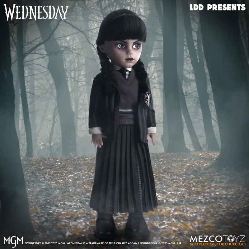 Living Dolls Wednesday Uniform Puppe 25,5 cm Produktfoto