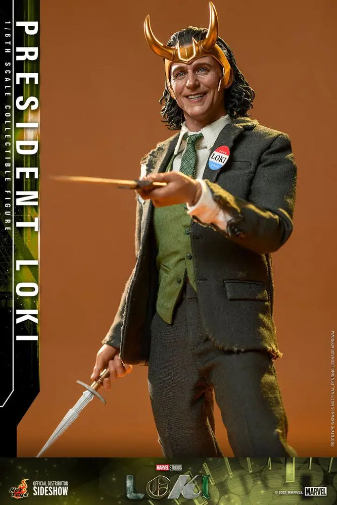 Loki Actionfigur 1/6 President Loki 31 cm termékfotó