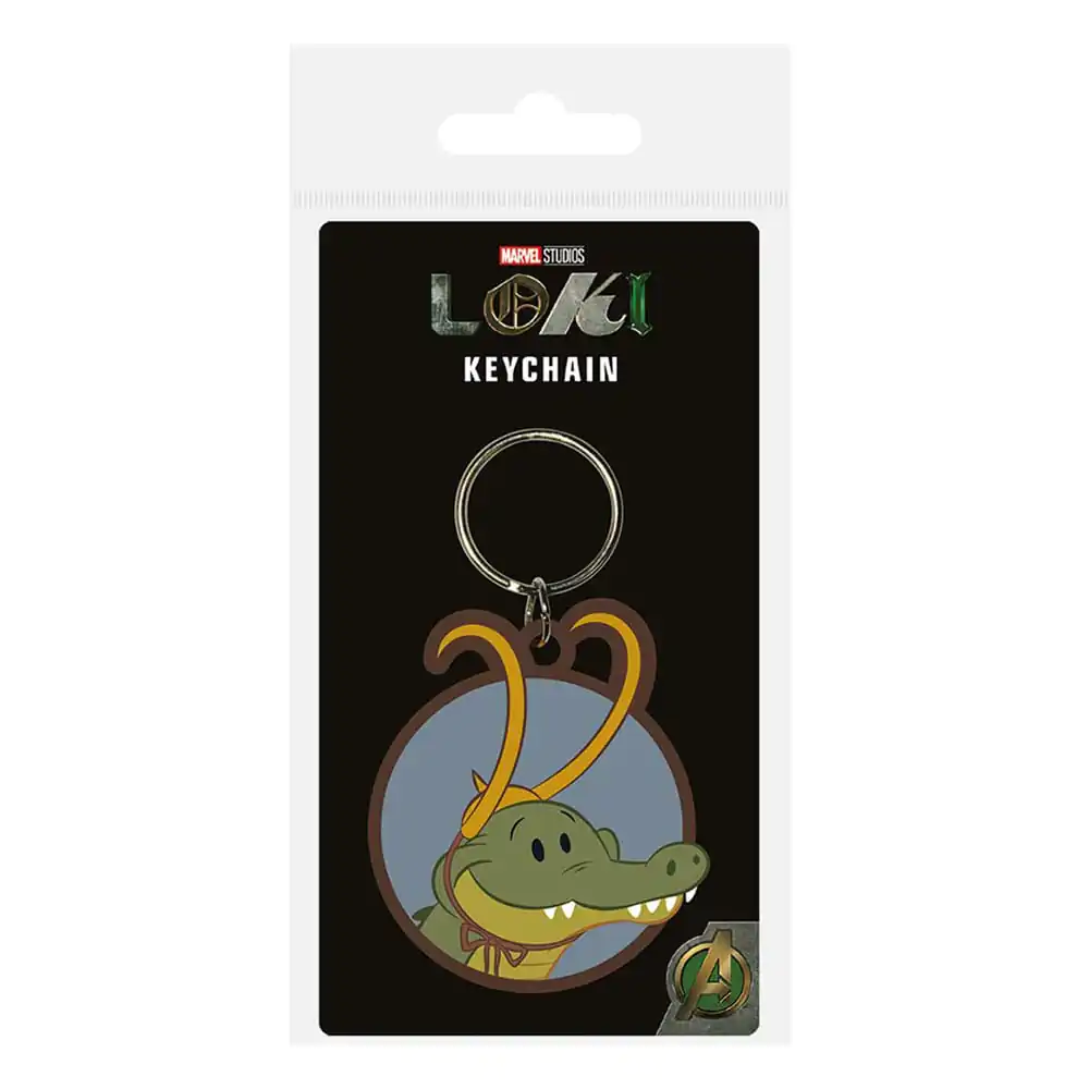 Loki PVC Schlüsselanhänger Alligator Loki Produktfoto