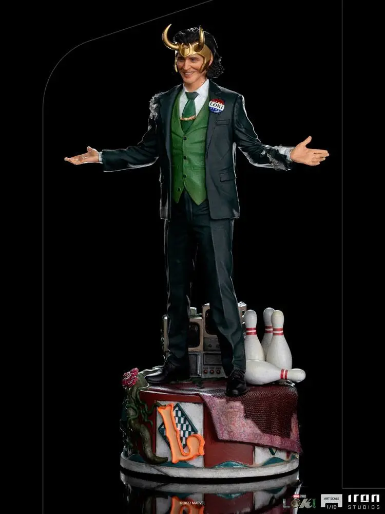 Loki Art Scale Statue 1/10 Loki President Variant 25 cm Produktfoto