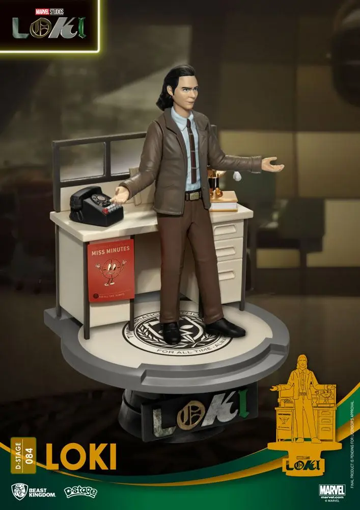 Loki D-Stage PVC Diorama Loki Closed Box Version 16 cm Produktfoto