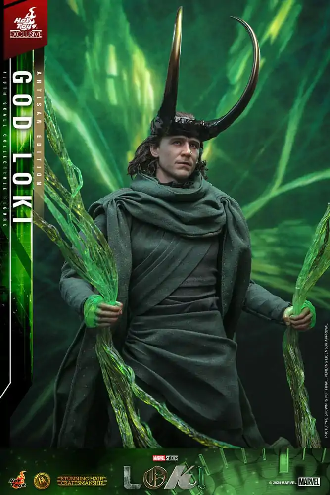Loki DX Actionfigur 1/6 God Loki Artisan Edition Hot Toys Exclusive 31 cm Produktfoto