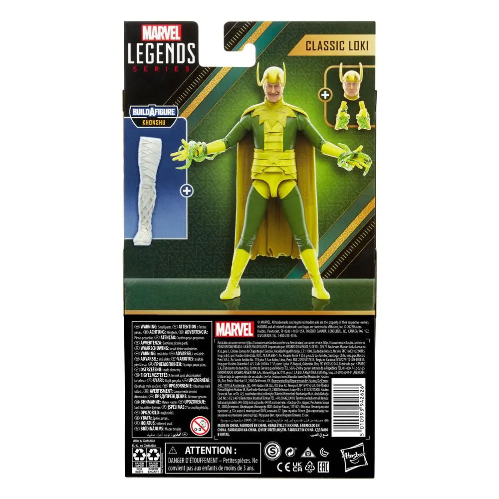 Loki Marvel Legends Actionfigur Khonshu BAF: Classic Loki 15 cm termékfotó