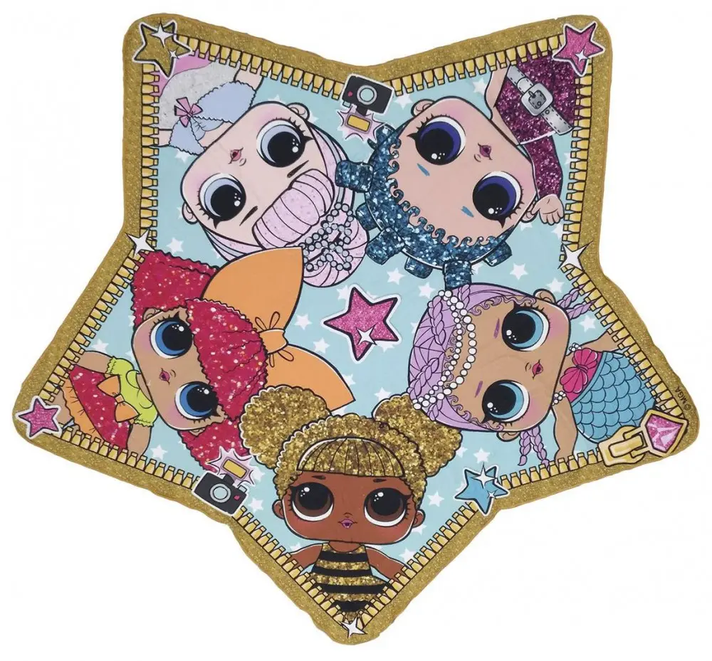 LOL Surprise geformtes Badetuch, Strandtuch 115*110 cm (Fast Dry) Produktfoto