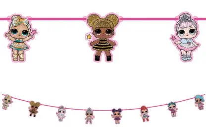 LOL Surprise Glitterati Papiergirlande Produktfoto