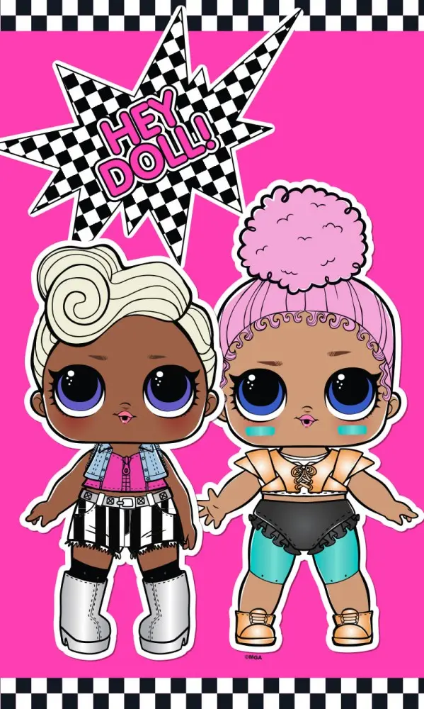 LOL Surprise Hand- und Gesichtstuch, 30*50cm Produktfoto