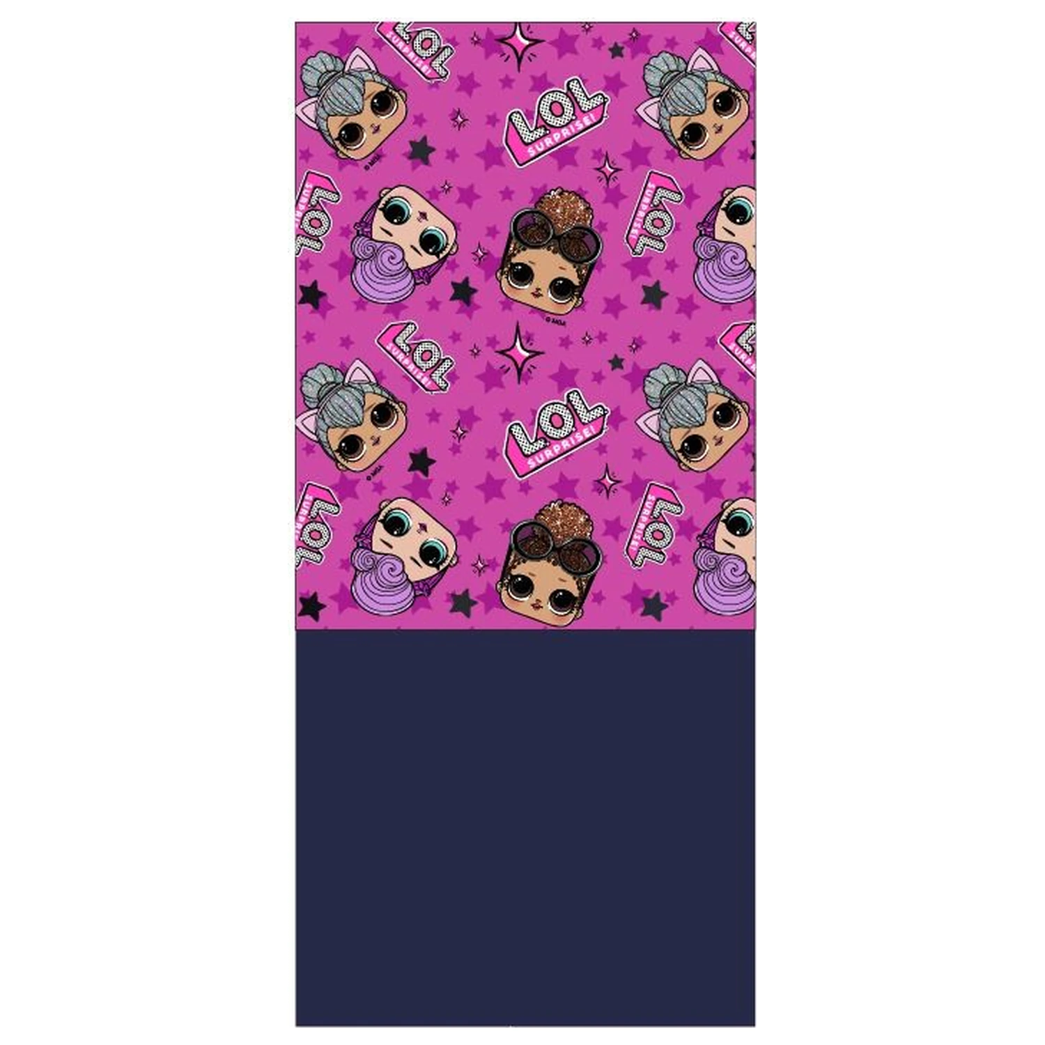 LOL Surprise Purple Star Kinder Schal, Snood Produktfoto