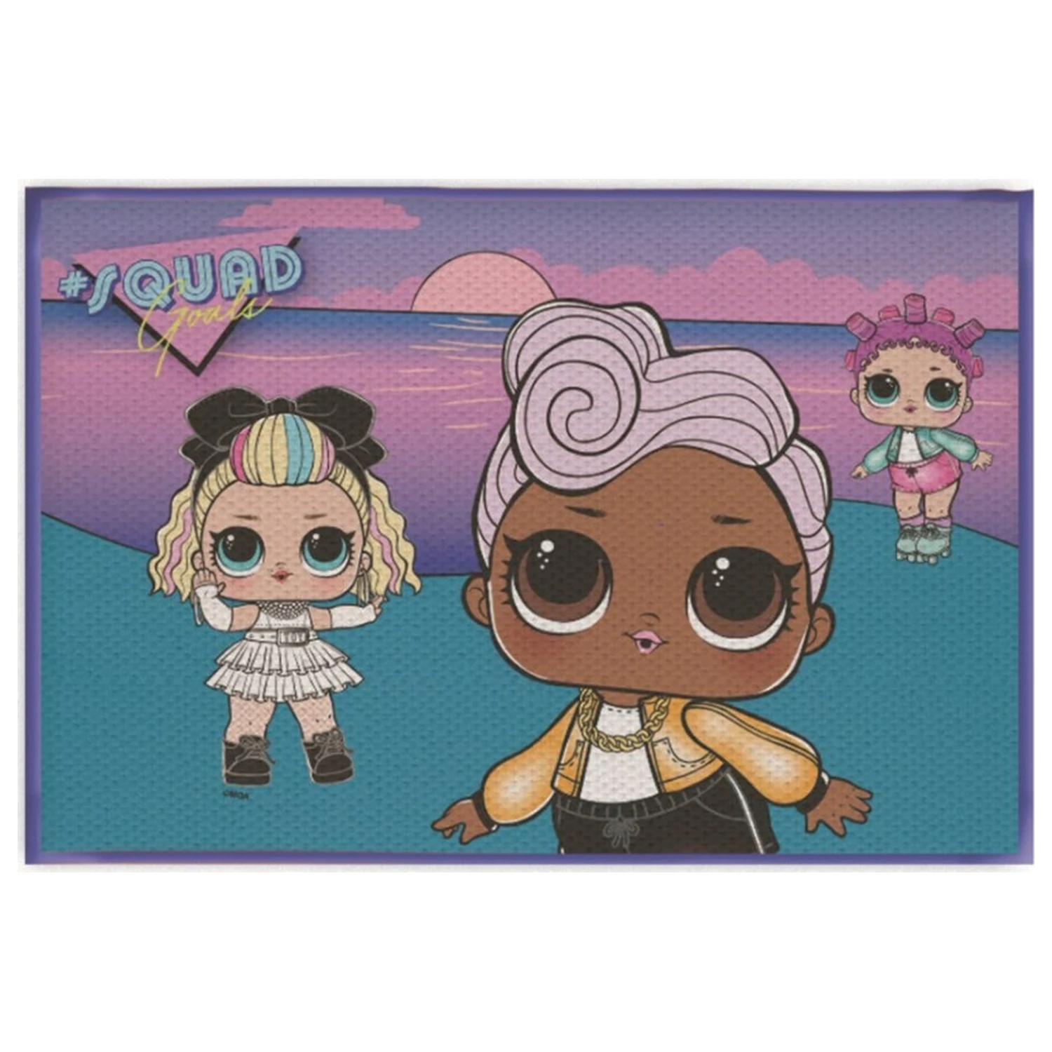 Lol Surprise Squad Fußmatte, Badematte 40x60 cm Produktfoto