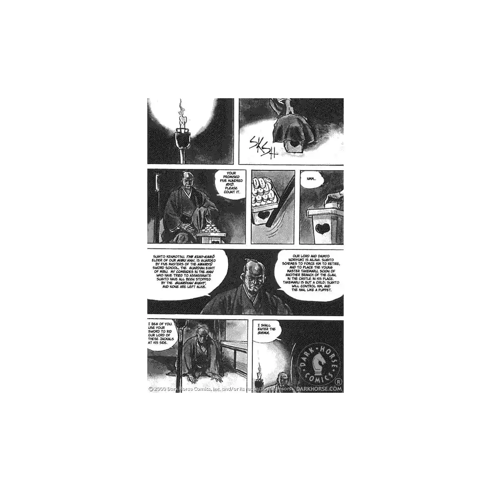 Lone Wolf and Cub Sammelband Manga Band 1 Englisch Produktfoto