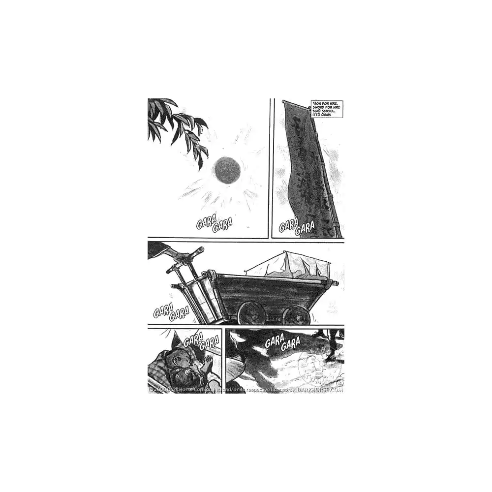 Lone Wolf and Cub Sammelband Manga Band 1 Englisch Produktfoto