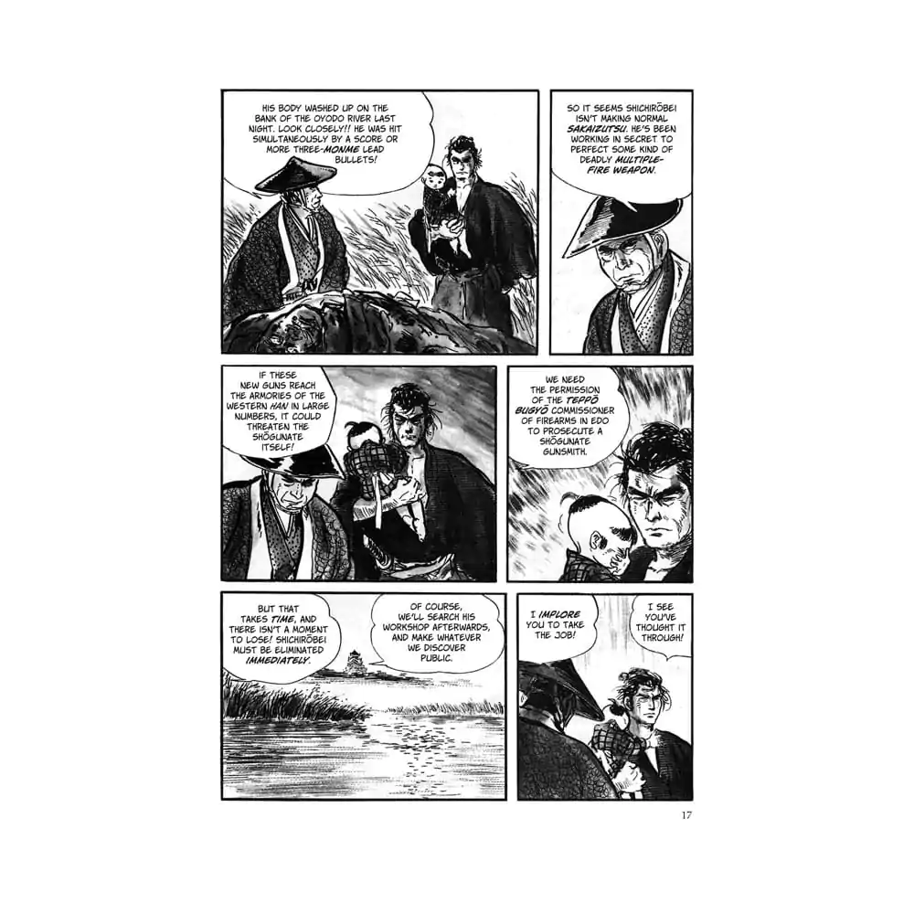 Lone Wolf and Cub Omnibus Manga Band 3 Englisch Produktfoto