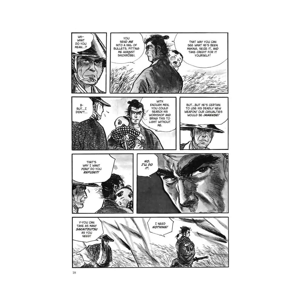 Lone Wolf and Cub Omnibus Manga Band 3 Englisch Produktfoto