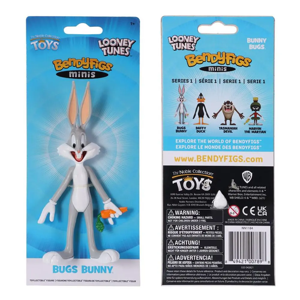 Looney Tunes Bendyfigs Biegefigur Bugs Bunny 14 cm termékfotó