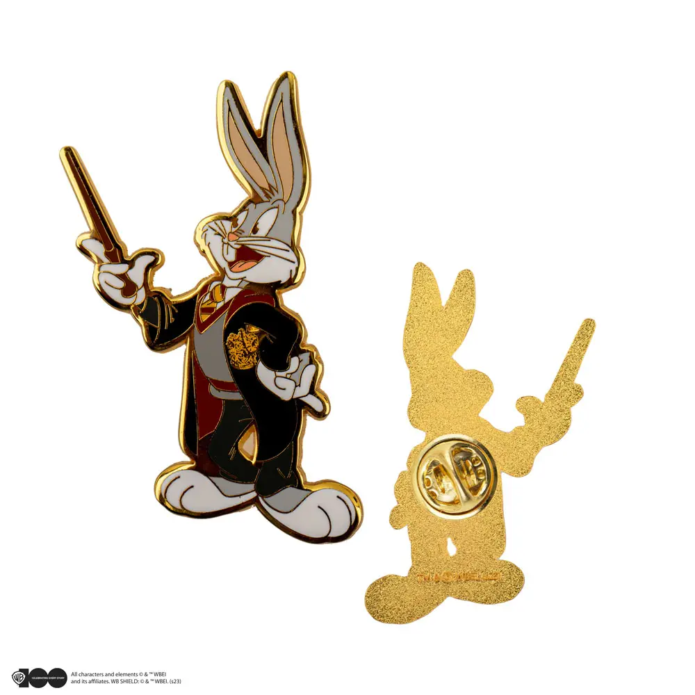 Looney Tunes Ansteck-Pins 2er-Pack Bugs Bunny & Daffy Duck at Hogwarts Produktfoto