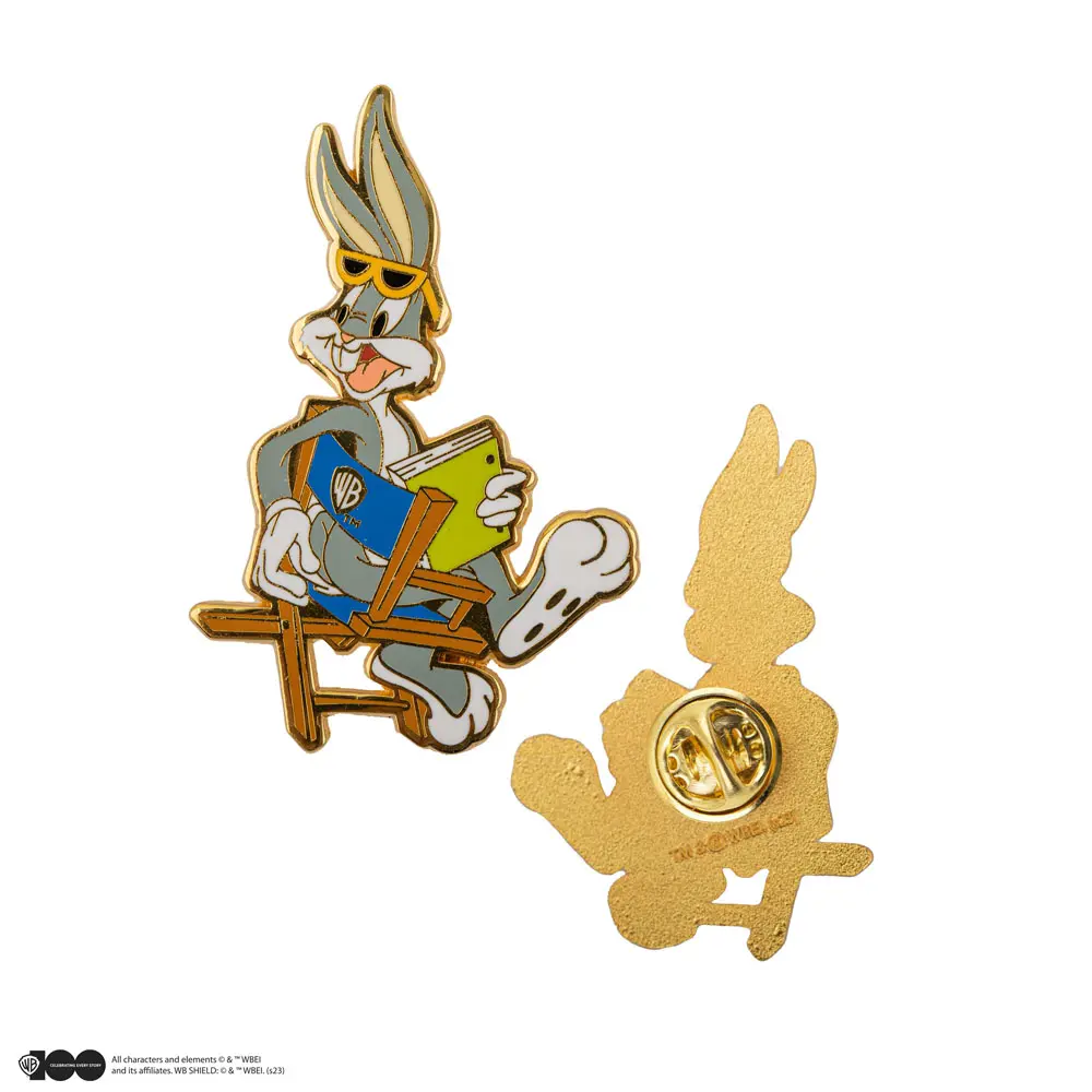 Looney Tunes Ansteck-Pins 2er-Pack Bugs Bunny and Daffy Duck at Warner Bros Studio Produktfoto