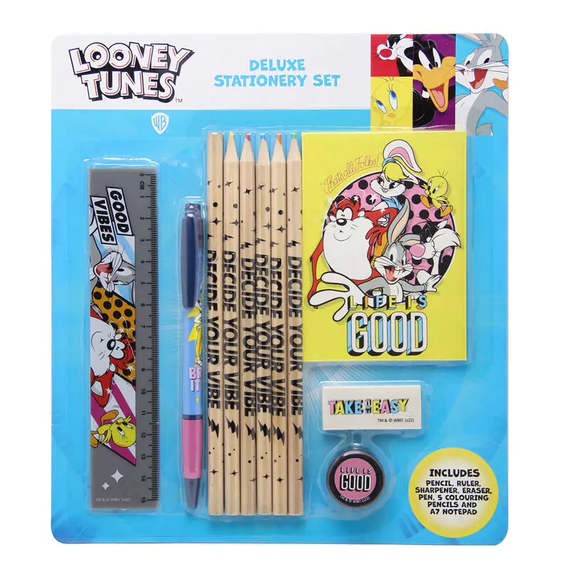 Looney Tunes Deluxe Schreibset 11-teilig Bumper Wallet termékfotó