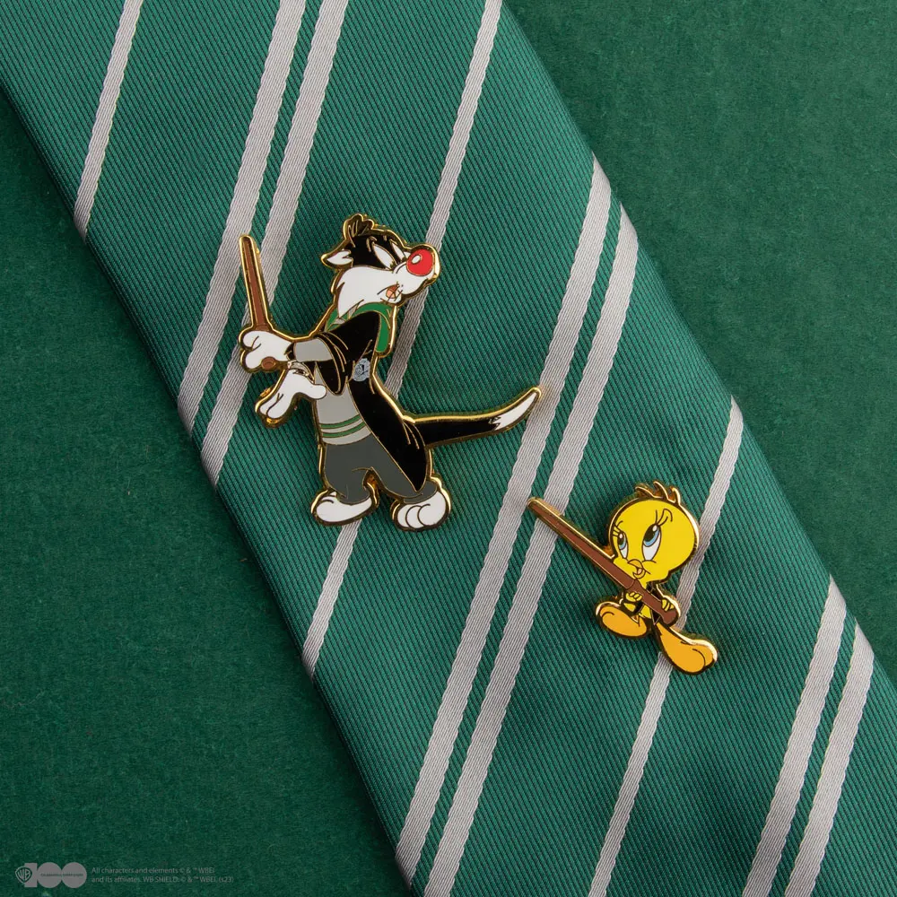 Looney Tunes Ansteck-Pins 2er-Pack Tweety & Sylvester at Hogwarts Produktfoto