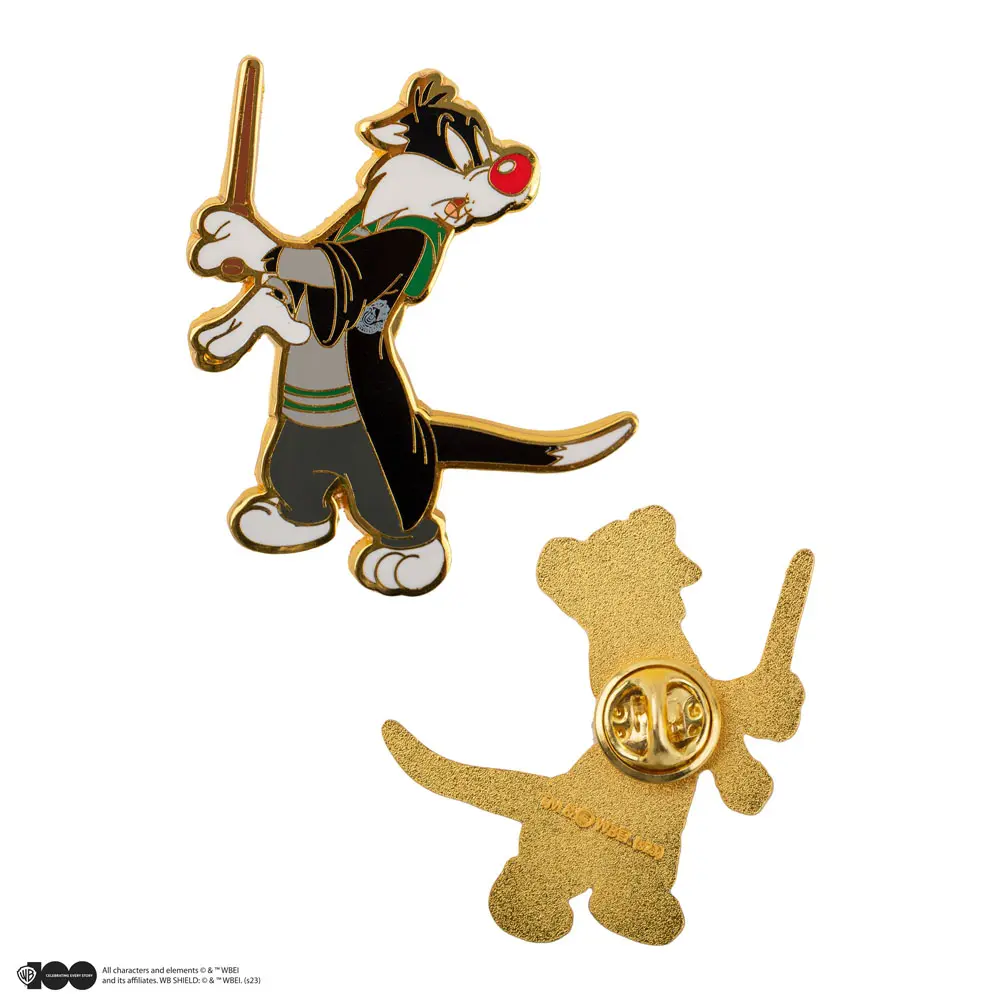 Looney Tunes Ansteck-Pins 2er-Pack Tweety & Sylvester at Hogwarts Produktfoto