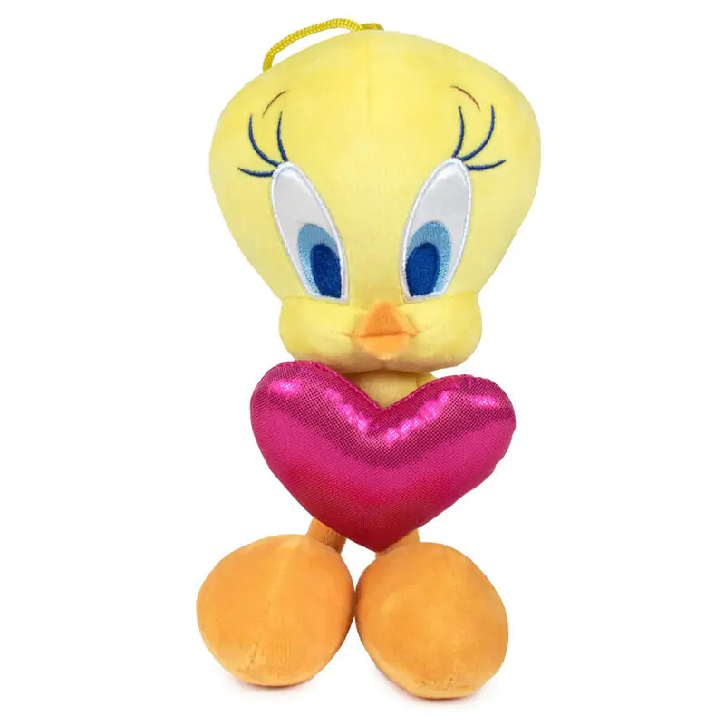 Looney Tunes Tweety with heart Plüschfigur 20cm Produktfoto