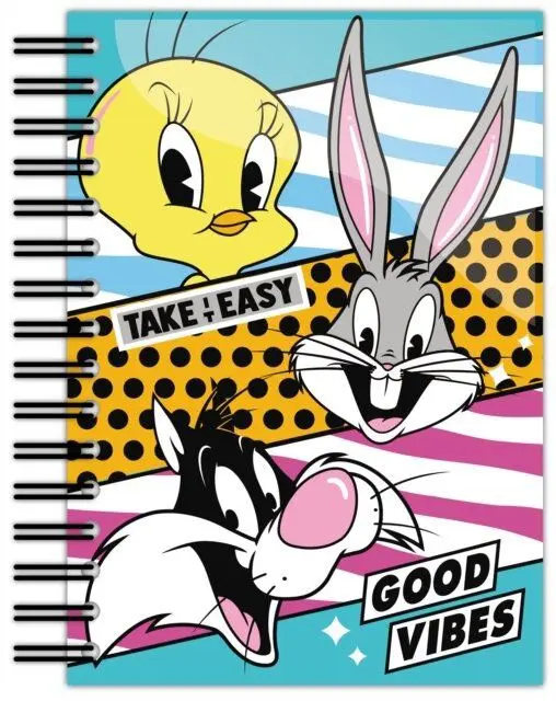 Looney Tunes Wiro Notizbuch A5 Good Vibes termékfotó