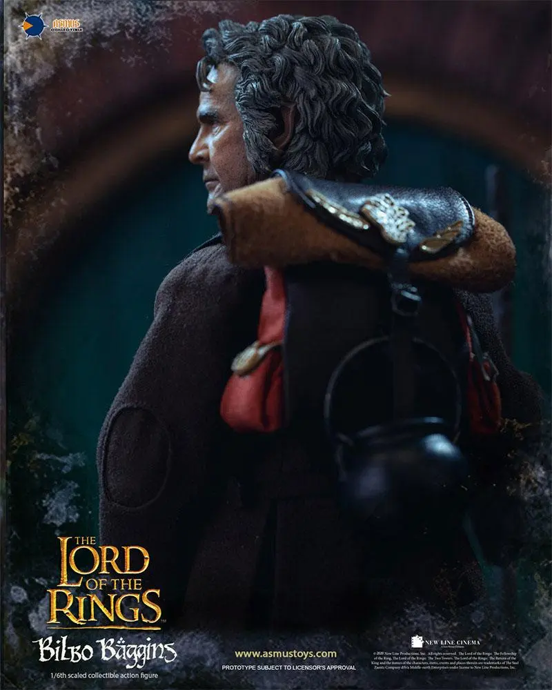 Herr der Ringe Actionfigur 1/6 Bilbo Baggins 20 cm Produktfoto