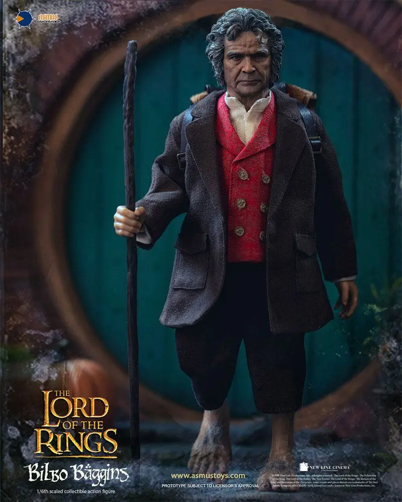 Herr der Ringe Actionfigur 1/6 Bilbo Baggins 20 cm Produktfoto