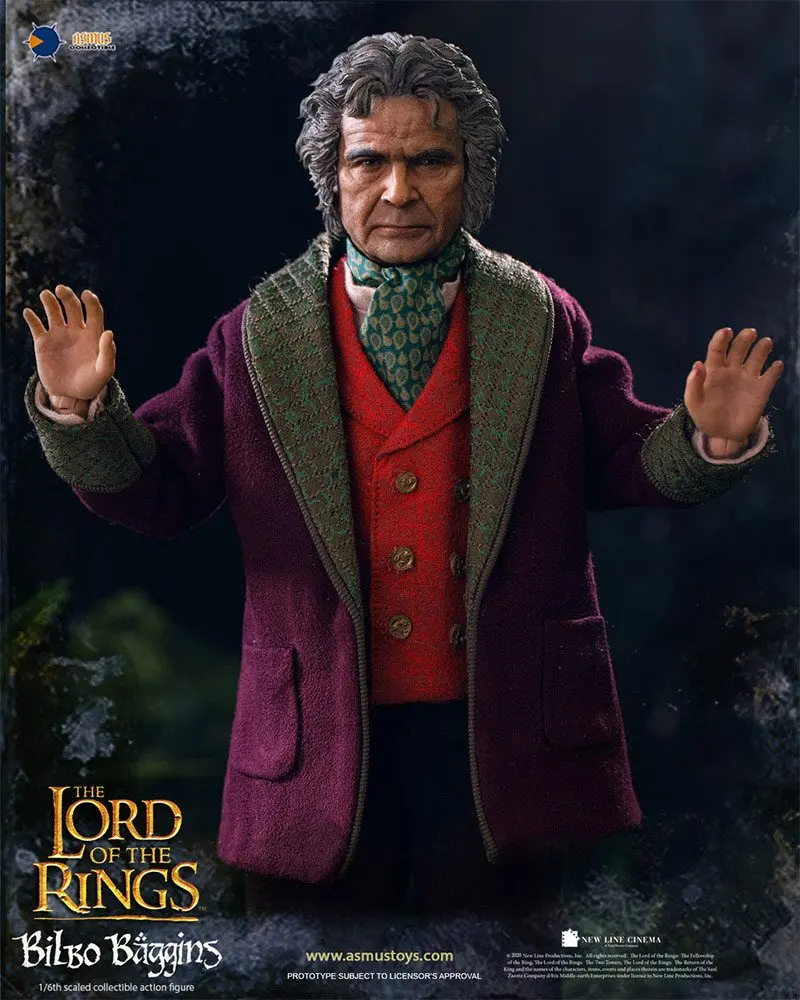 Herr der Ringe Actionfigur 1/6 Bilbo Baggins 20 cm Produktfoto
