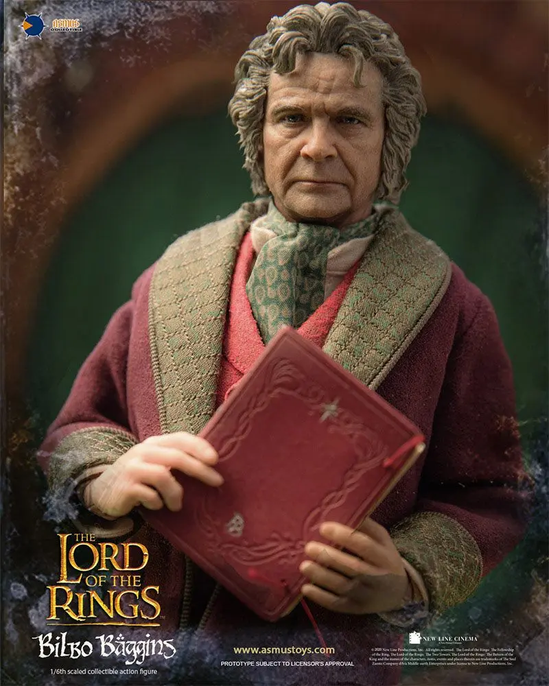 Herr der Ringe Actionfigur 1/6 Bilbo Baggins 20 cm Produktfoto