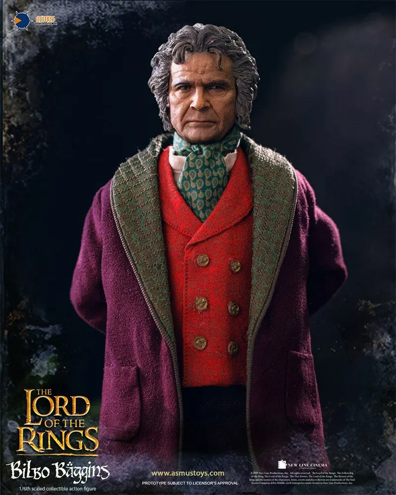 Herr der Ringe Actionfigur 1/6 Bilbo Baggins 20 cm Produktfoto
