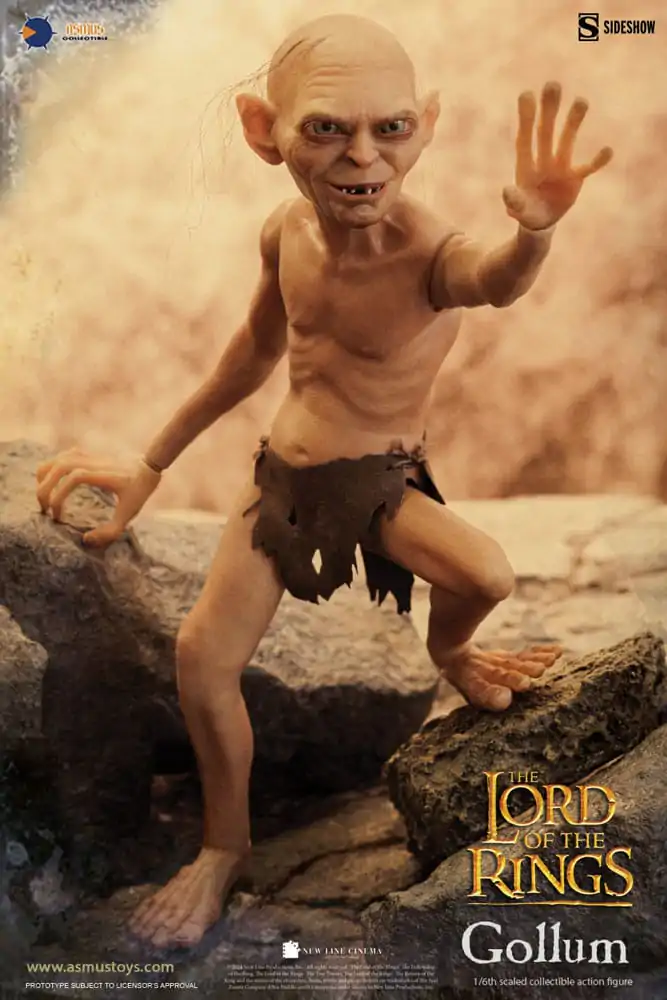 Herr der Ringe Actionfigur 1/6 Gollum 20 cm Produktfoto