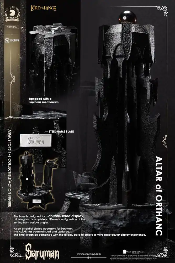 Lord of the Rings Actionfigur 1/6 Saruman 31 cm Produktfoto